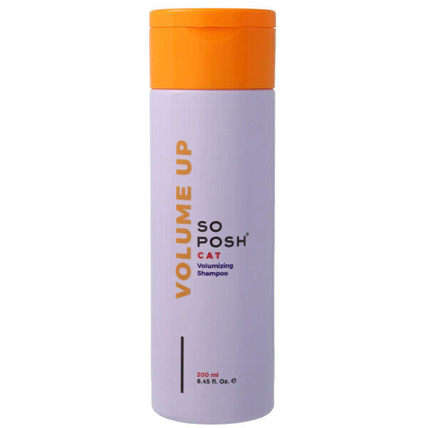 So Posh Volume Up Cat Shampoo, 200ml - šampūns kaķiem, kas piešķir apjomu un kuplumu